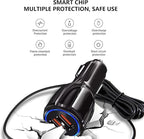 Fast Car Charger Android USB Type C Charging Cable Cord fit for TCL Flip Pro, Alcatel Go Flip 4, Cricket Icon 2/3 Icon 4, Ovation 2,Sonim XP8, Jitterbug Smart 3 Smart 4,Moto,Samsung,IPhone 15,LG Phone