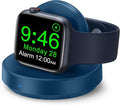 2026 Upgraded for Apple Watch Charger Magnetic Fast Charging Dock,Portable Wireless Charging Stand Compatible with iWatch Series Ultra/SE/11/10/9/8/7/6/5/4/3/2 Support Nightstand Mode-Blue