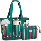 G4Free Beach Bag,Waterproof Beach Tote Pool Bags for Women,Compatible with Cup,Foldable for Weekender Travel