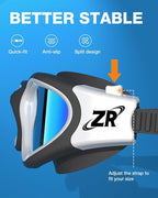 ZIONOR Swim Goggles, Upgraded G1 Polarized Swimming Goggles Anti-Fog for Adult Men Women