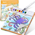 JoyCat Paint with Water Coloring Books for Toddlers, Watercolor Painting Sets for Kids Ages 3-5 4-8, Arts and Crafts Drawing Activities Toy Birthday Gifts for Boys Girls (Common Knowledge)