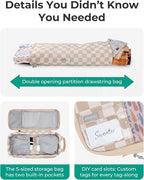BAGSMART 6 Set /4 Set/2 Set Compression Packing Cubes for Travel, Lightweight Luggage Organizer Bags, Durable Space Saver Bags Travel Essentials