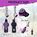Arrowbash 12 Pack Emergency Survival Whistle 7-in-1 Compass Hiking Survival Safety Whistle with Lanyard Outdoor Multifunctional Tool Ideal for Hiking Camping Rescue Signaling