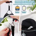 Digital Luggage Scale,3 Pack Luggage Weight Scale,110LB Handheld Digital Hanging Scales,Baggage Scale with Backlit LCD Display,Portable Suitcase Weight Scale with Hook for Travelers,Battery Included