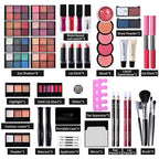 FantasyDay All-in-one Holiday Make up Gift Set | Makeup Kit for Women Full Kit Essential Starter Bundle Include Eyeshadow Palette Lipstick Blush Foundation Concealer Face Powder Mascara Lipgloss Brush