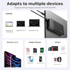 JUOVI Power Bank Fast Charging 10000mAh 35W Portable Charger Small Battery Pack with PD 3.0 & QC 4.0 Type-C USB-A Input Output Lightweight Phone Charger Compatible for iPhone Samsung iPad