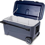 Igloo Maxcold Glide 110Qt Wheeled Cooler | Insulated Hard Shell Ice Chest
