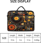 Laptop Shoulder Bag for Women Men, Waterproof Computer Case Messenger Bag Briefcase for Business Office Travel