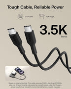 Belkin MagSafe Power Bank 5,000mAh, Ultra-Slim Portable Charger Magnetic Back Supports MagSafe Accessories On-The-Go, Wireless Battery Pack w/USB C Cable for iPhone 17, Pixel 10, Travel - Black