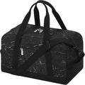 Apenze Small Gym Bag 14 inch lightweight Carry On Mini Duffel Bag for Travel Sport - Marble Black