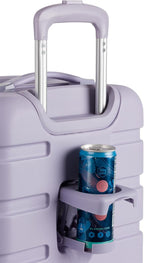 SwissGear 7366 Signature Hardside Expandable Luggage with Spinner Wheels, TSA Lock, Cup-Holder, Evening Haze, Carry-On 19-Inch