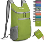 G4Free Lightweight Packable Hiking Backpack for Men Women Small Hiking Daypacks Foldable Shoulder Pack Casual Outdoor Bag 11L