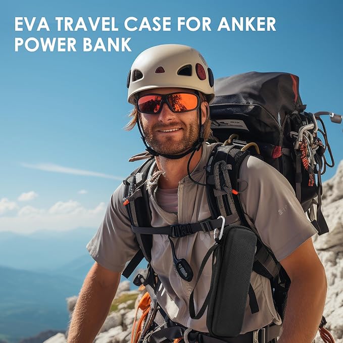 Hard Travel Case Replacement for Anker Power Bank, Hard Storage Case for Anker Prime Power Bank 12000mAh 130W (For 12000mAh 130W)
