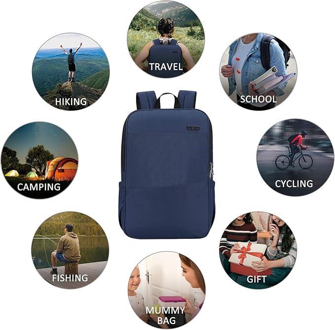 MAXTOP Deep Storage Laptop Backpack Business Anti-theft Backpacks[Water Resistant] Work College Business Travel Computer Backpack for Men Women Fits up to 16" Notebook