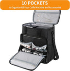 LEFOR·Z Travel Coffee Maker Carrying Bag Compatible with Keurig K-Mini or K-Mini Plus, Single Serve Coffee Maker Portable Storage Bag with Shoulder Strap(Patented Design)