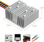 HOMELYLIFE DC 72V 60V 48V Step Down to 12V 10A 120W Voltage Regulator Buck Converter Reducer Power Converter Waterproof Module Transformer for Golf Cart