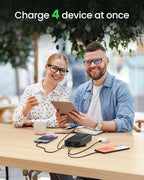 Power Bank Fast Charging 50000mAh - 22.5W Portable Charger USB C Quick Charge with 4 Outputs & 3 Inputs LED Display Huge Capacity External Battery Pack for iPhone, Samsung, iPad etc Black