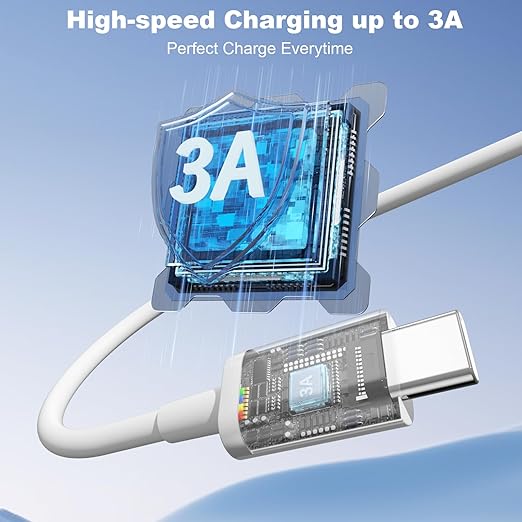 Car Carplay Cable for iPhone 17 Pro Max/Air/16/15 Pro Max/Plus/16e Cables,2Pack USB A to USB C for iPhone USB C Cord,USB C Cable for iPad Pro/iPad Air Android Charger Cord Type-C Charging Cable 3FT