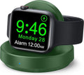 2026 Upgraded for Apple Watch Charger Magnetic Fast Charging Dock,Portable Wireless Charging Stand Compatible with iWatch Series Ultra/SE/11/10/9/8/7/6/5/4/3/2 Support Nightstand Mode-Green