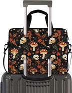 MNSRUU Laptop Bag for 15.6 inch Black Gothic Bats