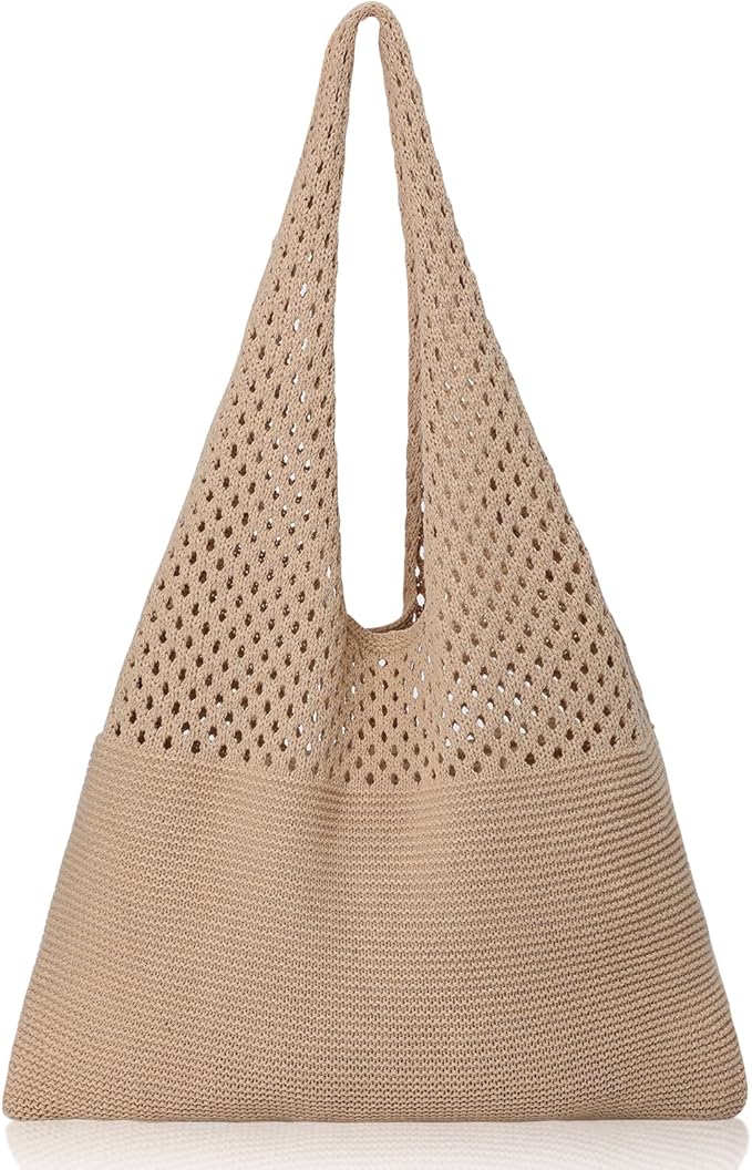 Trifabricy Beach Bags for Women, Large Straw Beach Bag, Beach Tote Bag Shoulder Handbags, Straw Bag Beach Purse for Summer