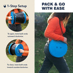 2025 Upgraded Collapsible Stool, Portable Folding Stool Max 620lb, Height Adjustable Retractable Telescopic Seat, Travel Chair, Foldable Camping Seat or Footrest Gift for Outdoors