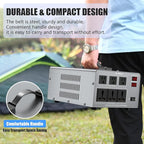 6000W Voltage Converter Transformer Step Up/Down 110V/120V to 220V/240V, Auto Voltage Recognition, Heavy Duty Power Converter with 6 Outlets, LCD Display & Circuit Breaker for Home, International Use