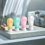 Travel Bottles - 14 Pack Leak Proof, TSA Approved 3oz Travel Size Containers with Suction Cup, Refillable Toiletry Accessories for Shampoo, Conditioner