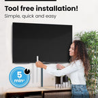 Cord Covers for Wires on Wall - 150in Cable Management Cable Hider - Cord Hiders for TV On Wall - Paintable Cable Concealer - Wire Covers for Cords - 10X (L16 x W0.95 x H0.5) - Medium | Grey