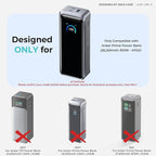 Silicone Case for Anker Prime Power Bank (26,250mAh 300W) Travel Protective Cover with Lanyard Hole, Compact | Tactile Grip | Impact Protection for Anker Power Bank (300W/A110A), Case Only (Black)