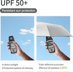 Color Coated Sun Umbrella UV Protection Compact Folding Windproof Parasols Travel Auto Open Close Shade Blocking UV
