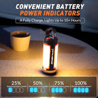 Portable LED Rechargeable Camping Lantern, AYL Lightweight USB Rechargeable Lamp LED Flashlight Survival Gear for Home Emergency Light Outdoor Lanterns for Power Outages Hurricane Lamp 3-Pack