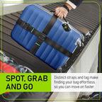 Untethered 4-Pack Luggage Tag Set | Durable Luggage Tags for Suitcases & Travel Bags | Bag Tag & Name ID Identifiers | Suitcase Tags for Easy Luggage Identification