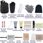 12 Pack Homeless Care Package Supplies Bulk Winter Care Kit, Homeless Winter Hygiene Kit Supplies in Bulk, 20 Pieces