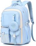 MOONBABY Girls Backpack, Kids Backpack for Girls, School bag for Primary Elementary Teenage, Middle School Students Bookbag