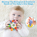 Baby Montessori Sensory Toys for 0-6 6-12 Months, Baby Teether Teething Toys for Babies 0 3 6 9 12 18 Months, Newborn Infant Learning Developmental Toys Gifts for 1 2 Year Old Boys Girls