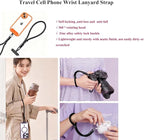 Money Belt for Travel with Anti-Theft RFID Blocking Cards Cover, Phone Wrist Strap, Passport Holder, Slim Waist Wallet Men Women, Money Pouch under Clothes for Travel, Running, Hiking, Beige