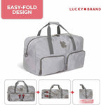 Lucky Travel Duffel Bags 115L, Gym Bag, Travel Bag & Large Duffle Bag for Men, Foldable Overnight Weekender Bags for Women & Men with Adjustable Shoulder Strap,