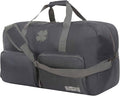 Lucky Travel Duffel Bags 115L, Gym Bag, Travel Bag & Large Duffle Bag for Men, Foldable Overnight Weekender Bags for Women & Men with Adjustable Shoulder Strap, Charcoal