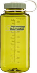 Nalgene 32 oz Wide Mouth Water Bottle | BPA-Free, Durable & Leak Proof, Lightweight Bottle for Hiking & Gym, Work & Travel