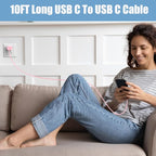 25W Super Fast Charging Cord Type C Block &10Ft USB C Android Phone Charger Cable for Samsung Galaxy S26/S25/S24/S24 Ultra/S24+/S23 Ultra/S23/S23+/S22/S22 Ultra/S22+/S21Ultra/S20 Ultra/Note 20/10