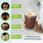 12oz Insulated Tumblers Plastic - Great for Iced Coffee & Hot Drinks, 4 pack Clear Double Wall Insulated Drinking Glasses Cups, BPA-Free, Reusable Cups, Camping, Travel, Kitchen, Party