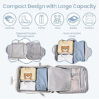Kids Ride On Luggage 20” Carry On Ride On Suitcase for 3+ Boys Girls with 110 Lbs Capacity & Removable Rail Spinner Wheels Brake for Travel Blue