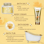 Mothers Day Gift for Mom, Gifts for Women - 7-Piece Spa Gift Set, Bath and Body Gift Set, Spa Kit | Gifts for Valentines, Fathers Day, Birthday, Christmas Gift, Holiday Present for Women