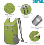 G4Free Lightweight Packable Hiking Backpack for Men Women Small Hiking Daypacks Foldable Shoulder Pack Casual Outdoor Bag 11L