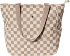 Original Floral Water Resistant Large Tote Bag Shoulder Bag for Gym Beach Travel Daily Bags Upgraded