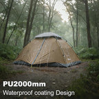 Camping Tent, 1/2 Person Tent, Lightweight Waterproof Backpacking Tent, 5-Minute Setup Outdoor Tent with Carry Bag, Ideal for Camping Hiking