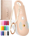 Vantamo Personal Alarm for Self Defense with Low Battery Notice, Strobe Light & Extra Loud 130 dB Double Speakers Safety Keychain Set for Women, Rechargeable Panic Button for Womens Self Defense