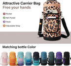 DYSANKY Insulated Water Bottle | Thickened Stainless Steel for Gym and Hiking with Straw, Carrier Bag, Handle Strap | BPA-Free 87 oz