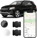 2 Pack No Subscription GPS Tracker for Vehicles Work with Find My (iOS Only) Magnetic Case Real-Time Mini Car Tracker Tag Hidden Car Locator Global Coverage Tracking Device No Monthly Fee Required